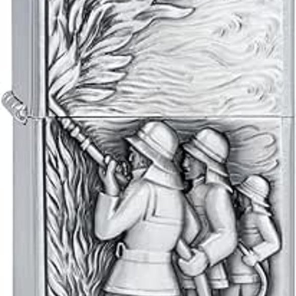 Sweet Fireman's Brigade  Emblem Zippo Lighter - Picture 1 of 1